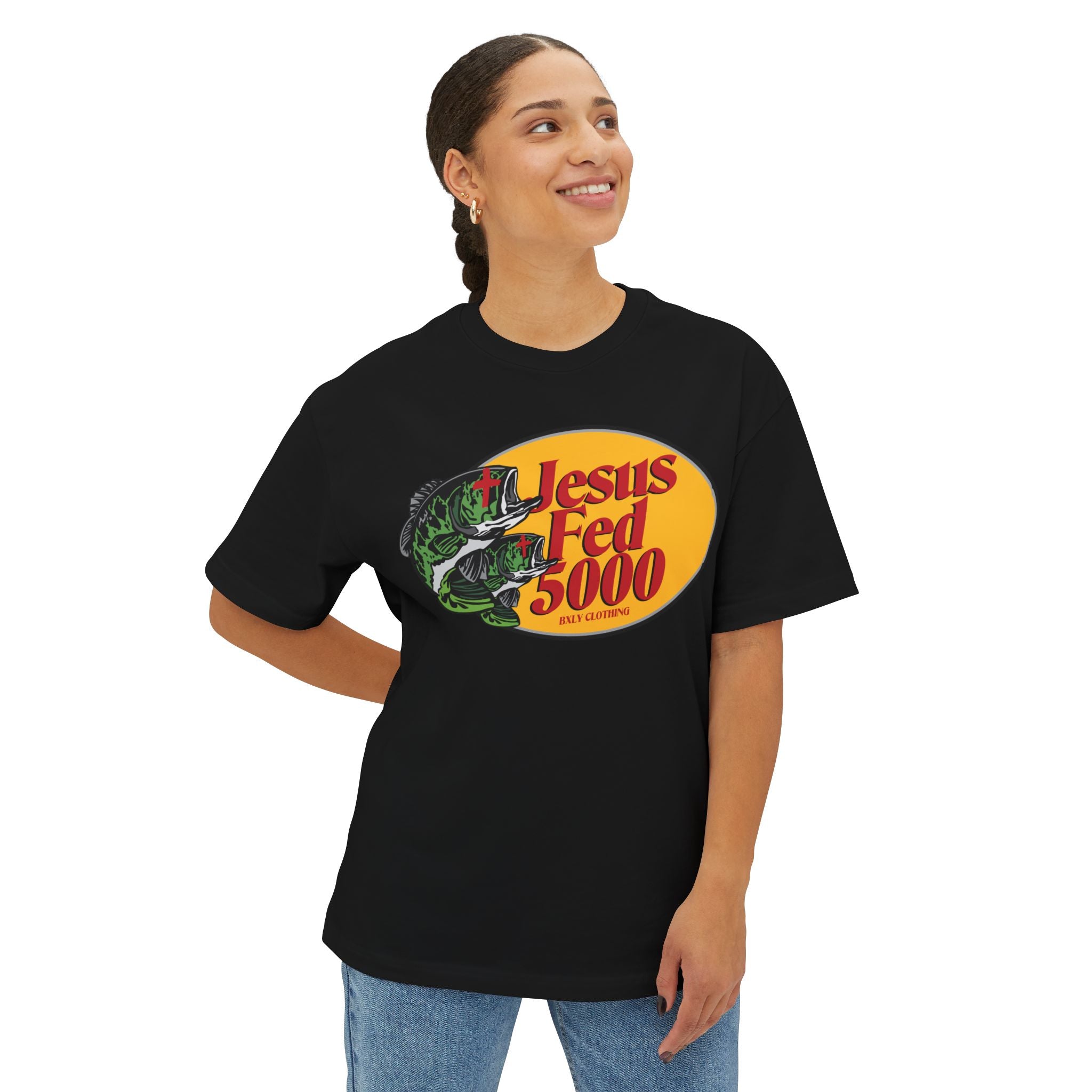 Jesus Fed 5000 T‑Shirt — Vintage Fish & Loaves Faith Tee