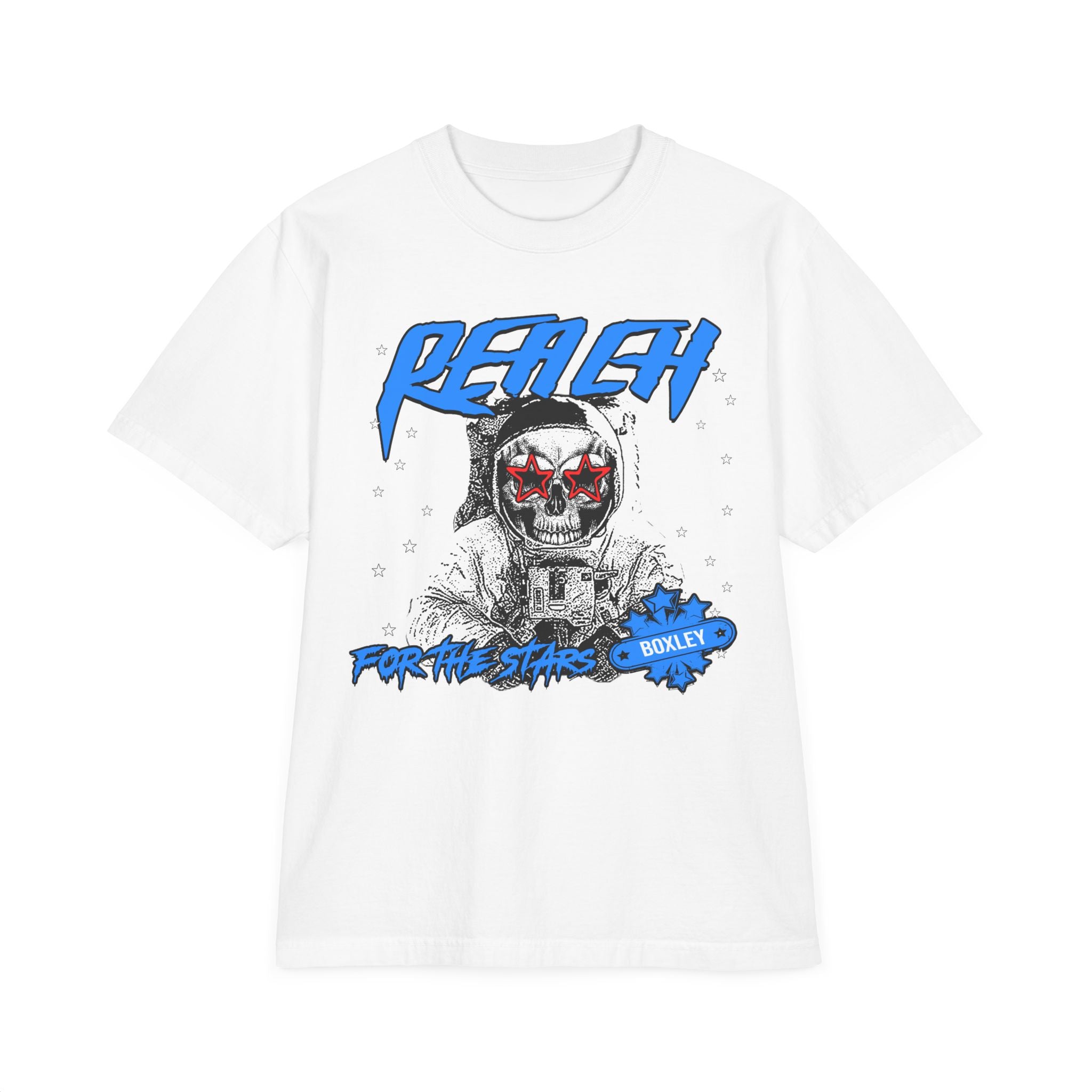 Reach For The Stars Skull Astronaut T-Shirt