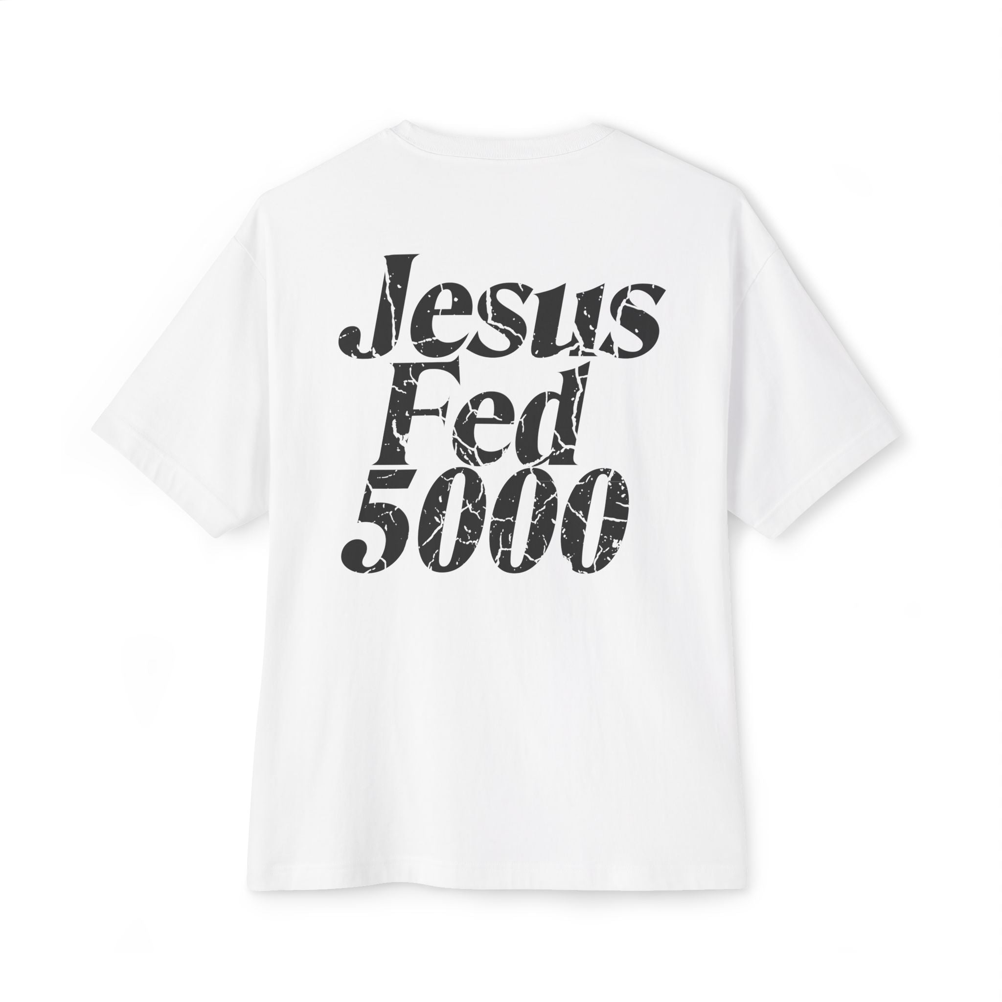 Jesus Fed 5000 Tee — Vintage Christian Graphic T-Shirt