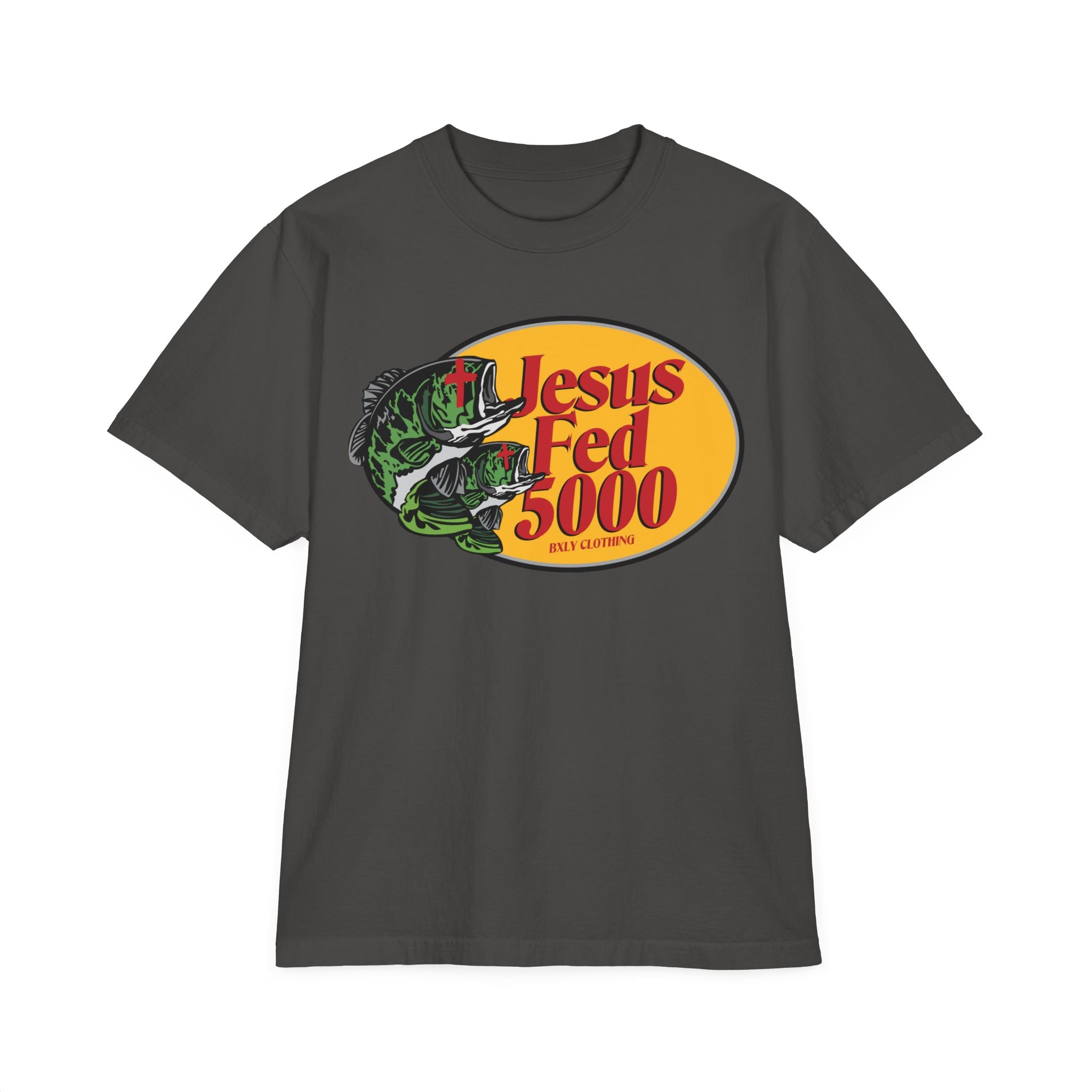 Jesus Fed 5000 T-Shirt — Christian Fishing Graphic Tee