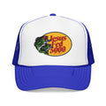 Jesus Fed 5000 Trucker Hat Royal Blue