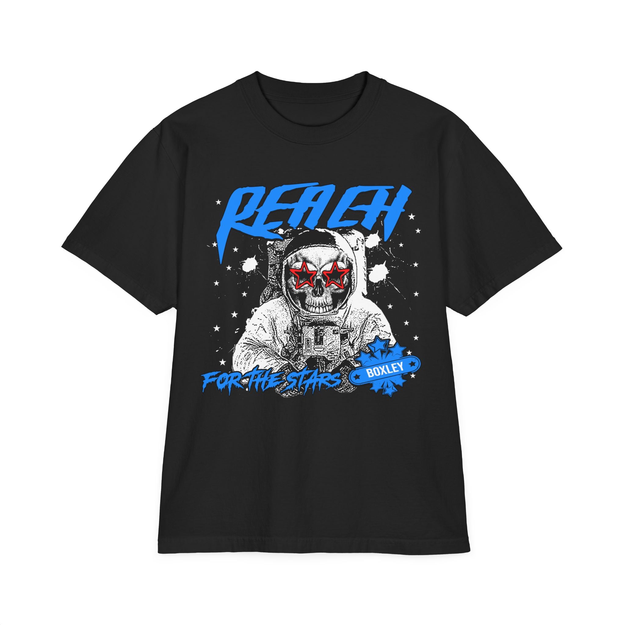 Reach for the Stars Astronaut Skull T-Shirt