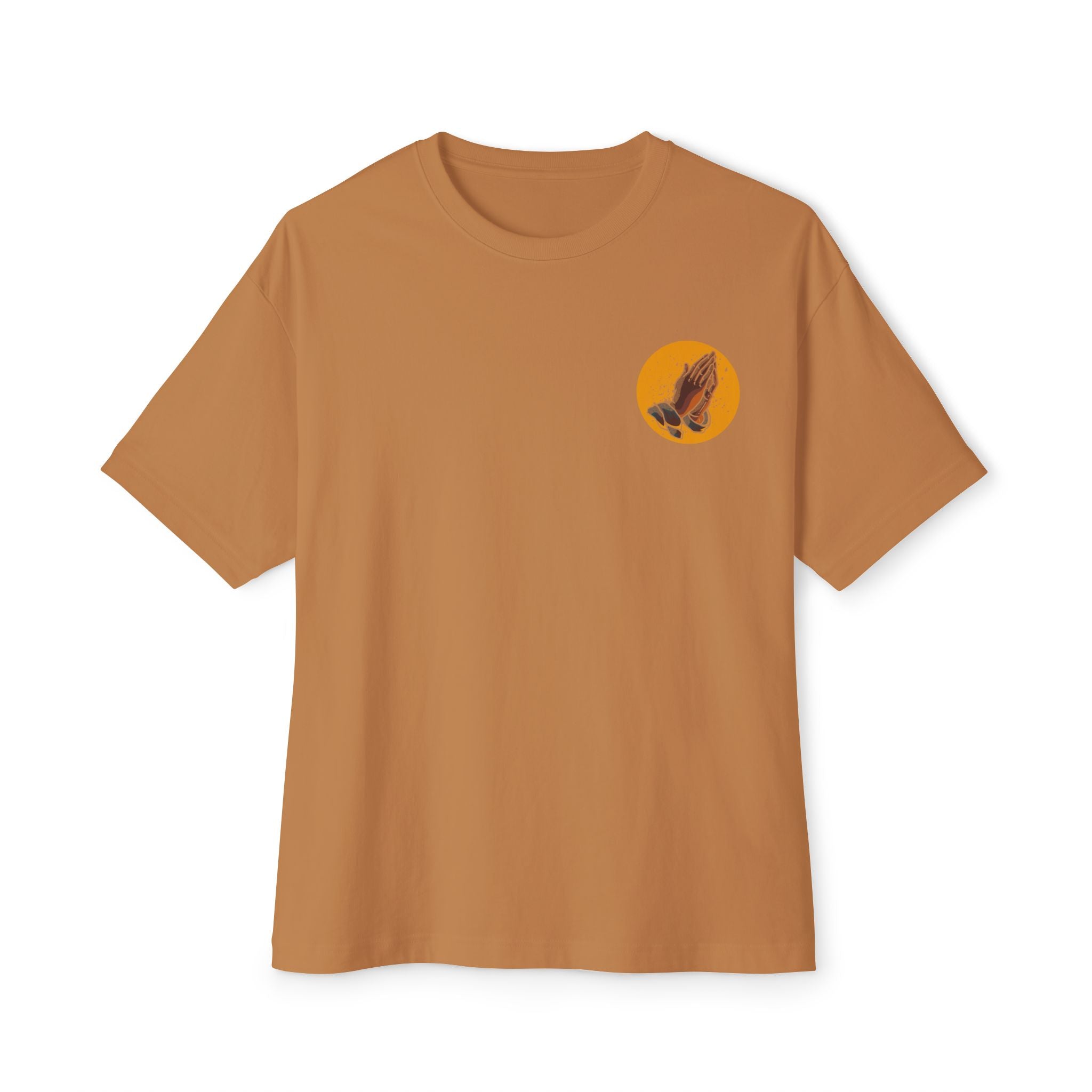 Pray For Sun Logo Oversized Boxy Tee Toast
